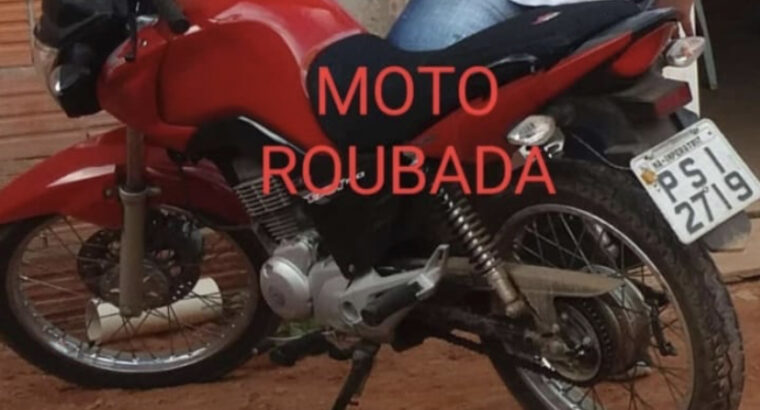 Moto FAN 150 ROUBADA