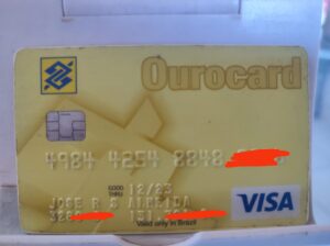 Cartão de crédito do BANCO DO BRASIL