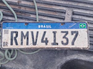 PLACA DE CARRO